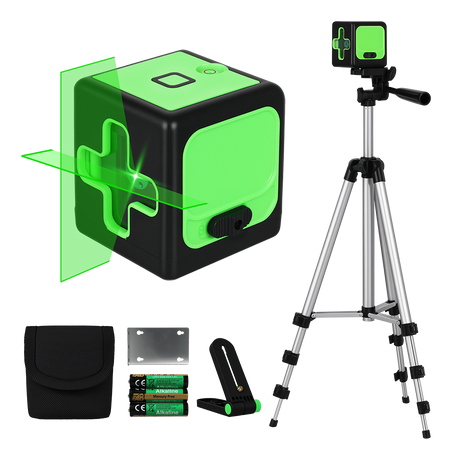 Traderight Green Laser Level with Tripod 25m IP54 Kit-1960920174802636808