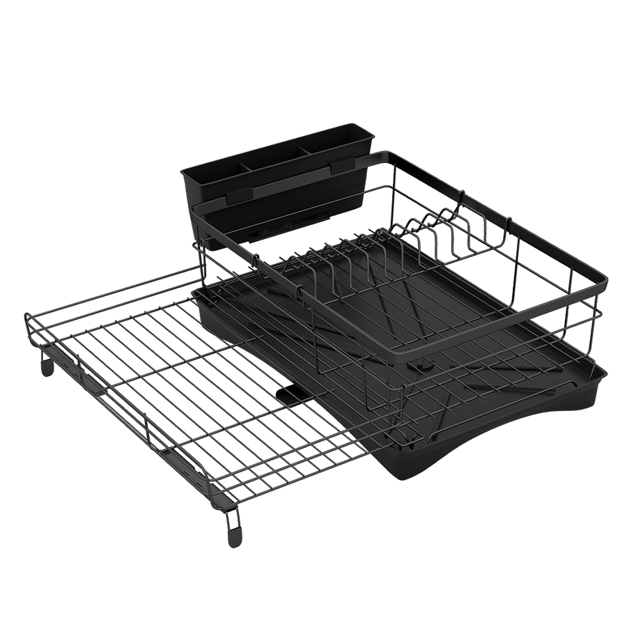 Toque Expandable Drain Drying Rack Dish Bowl Holder-2006732713373077512