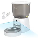 Pawz 4L Auto Pet Feeder Automatic Camera WiFi App - Low Angle