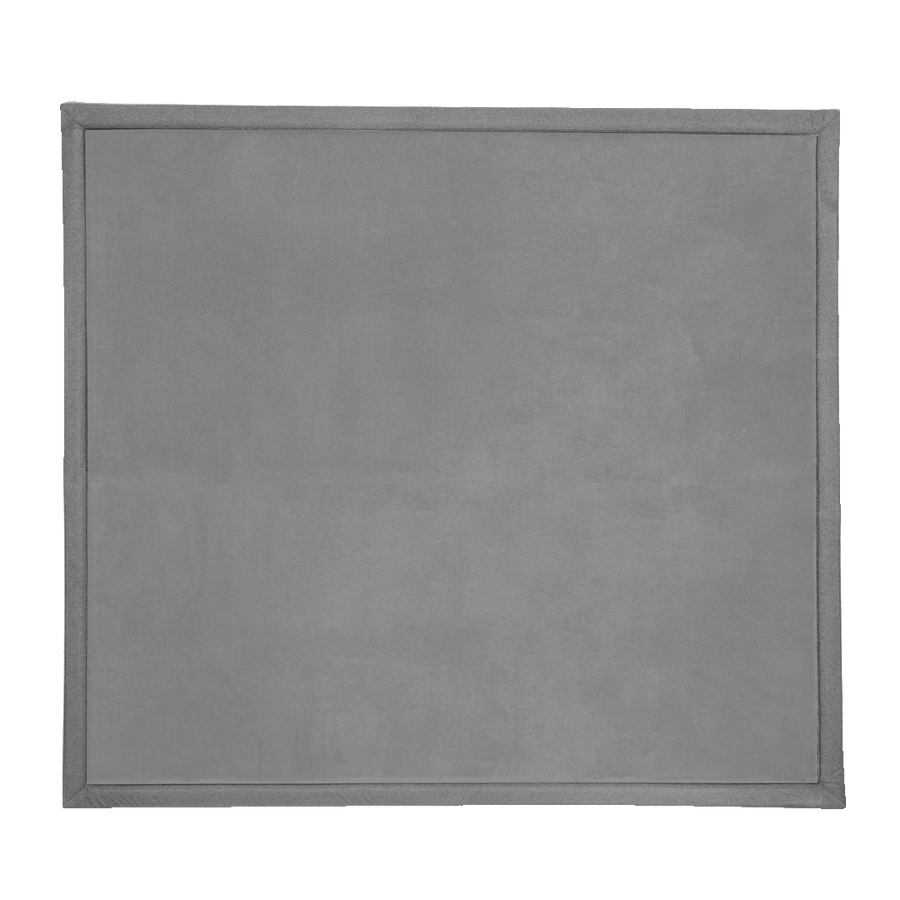 Marlow Coral Velvet Area Rugs Large Mat 180x200cm Grey-2006732690937745416