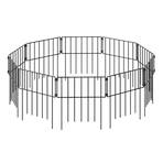 Mountview 10 Pcs Garden Fence Border Rustproof Metal-2006733422592135175