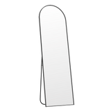 Yezi 165X60CM Full Length Mirror Wall Mounted Mirror Black - Low Angle