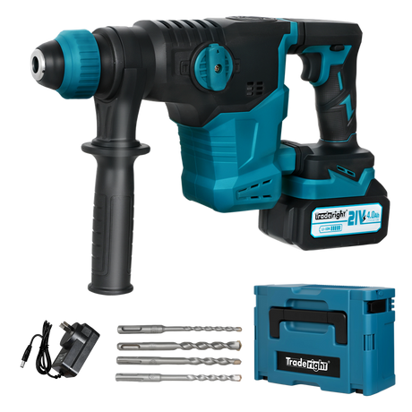 Traderight  21V Cordless Rotary Hammer Drill Tool Set-2018816847629127688