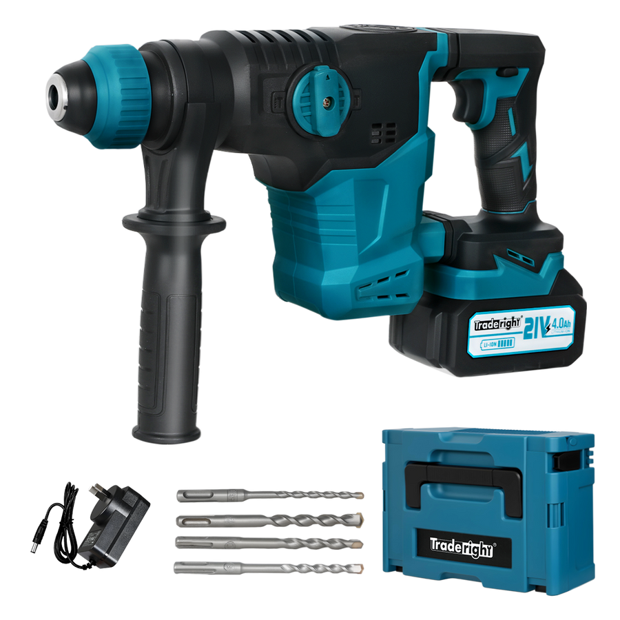 Traderight  21V Cordless Rotary Hammer Drill Tool Set-2018816847629127688