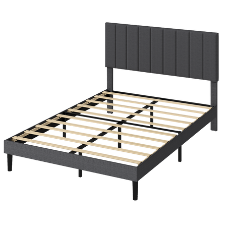 Levede Bed Frame Upholstered Platform Mattress Base Queen-2011971106336018440