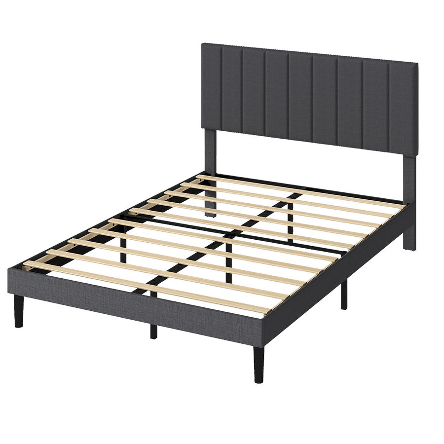 Levede Bed Frame Upholstered Platform Mattress Base Queen-2011971106336018440