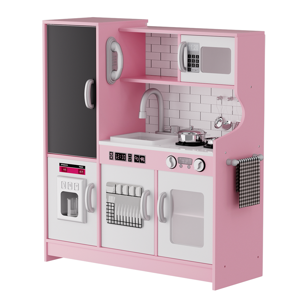 Bopeep Kids Kitchen Set Wooden Pretend Play Cooking Toy-2006732701960376328