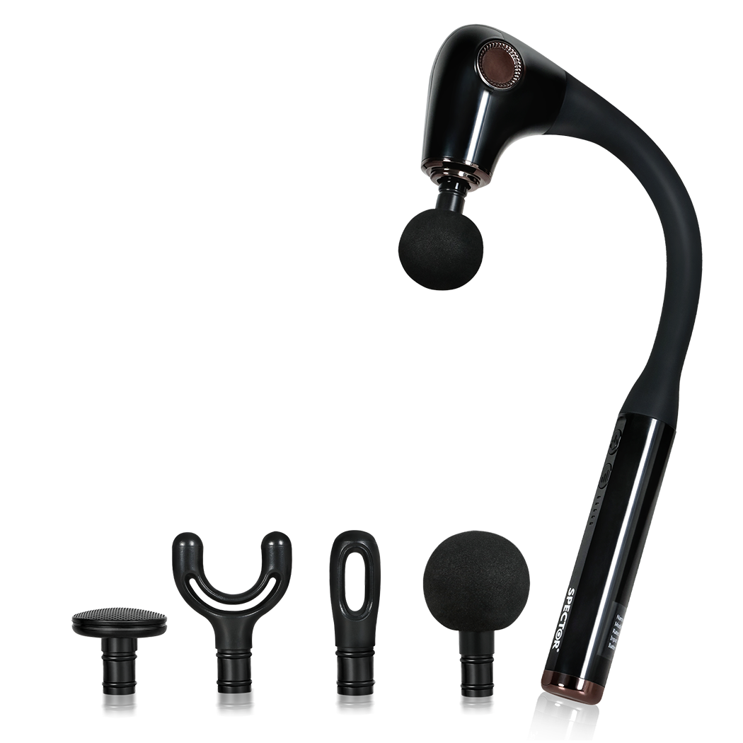 Spector Extended Handle Massage Gun Black-2006732693613711368