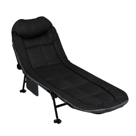 Levede Folding Camping Bed Camp Cots Black-1954802423742730248