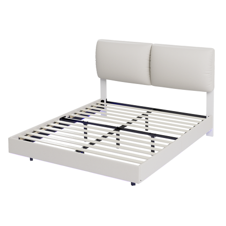 Levede Queen Floating Bed Frame-1954802405497507848
