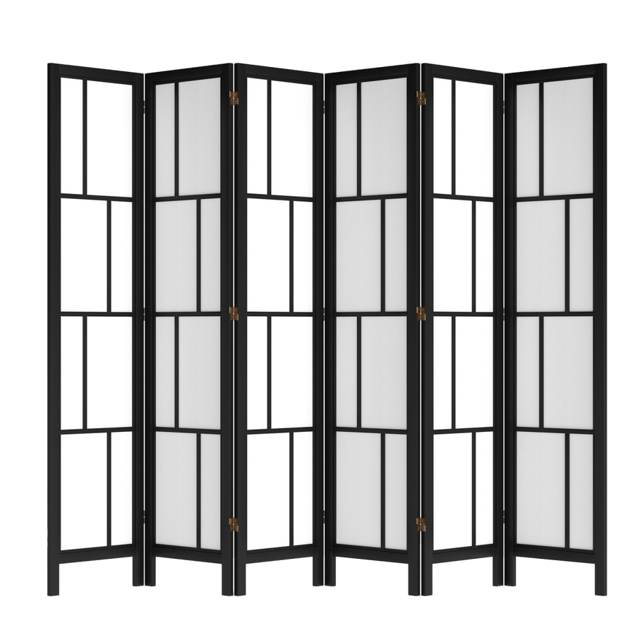Levede 6 Panel Room Divider 170cm Freestanding Screen-2006733394888757256