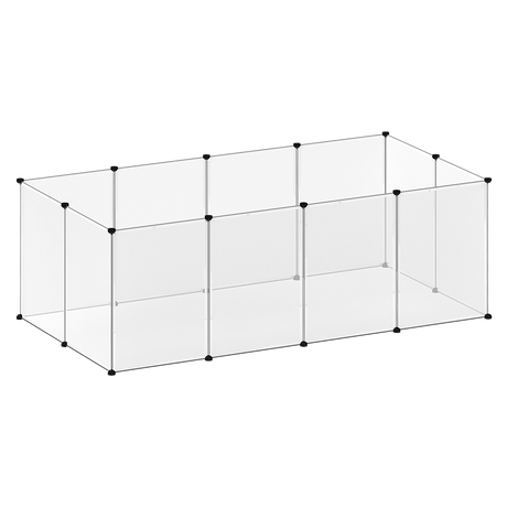 Pawz 12 Panels Guinea Pig Rabbit Puppy Playpen Fence-2011971117920686088