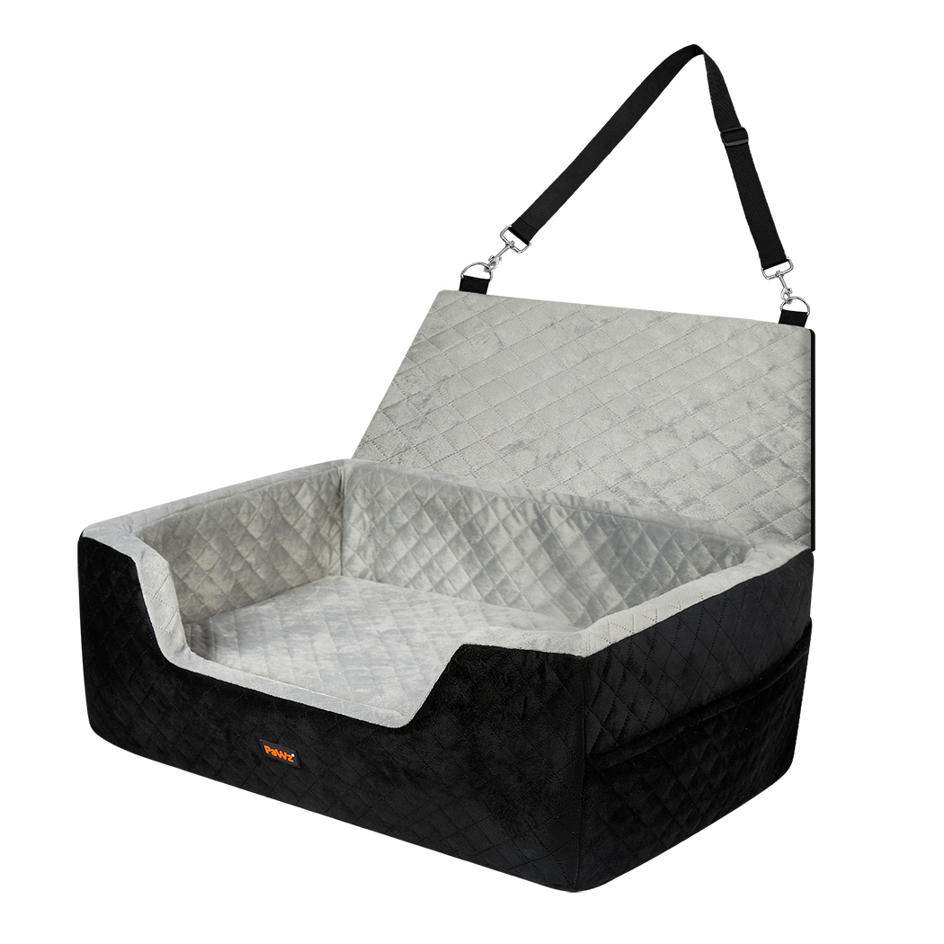 Pawz Dog Car Booster Seat Belt Pet Safe Protector Travel Bed-1954802465081790472