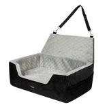 Pawz Dog Car Booster Seat Belt Pet Safe Protector Travel Bed - Low Angle