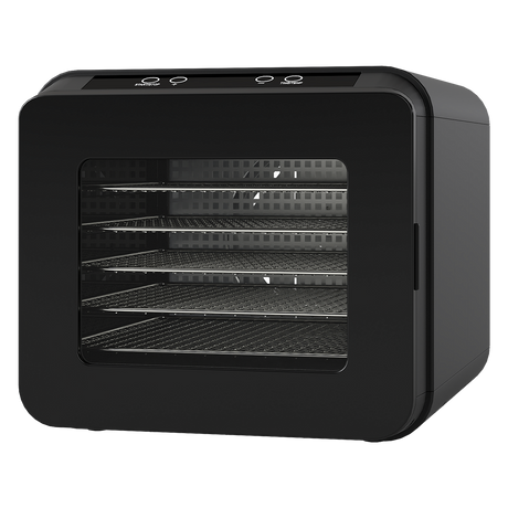 Spector 6 Trays Food Dehydrator Fruit Dehydrators Black-2006733421786828808