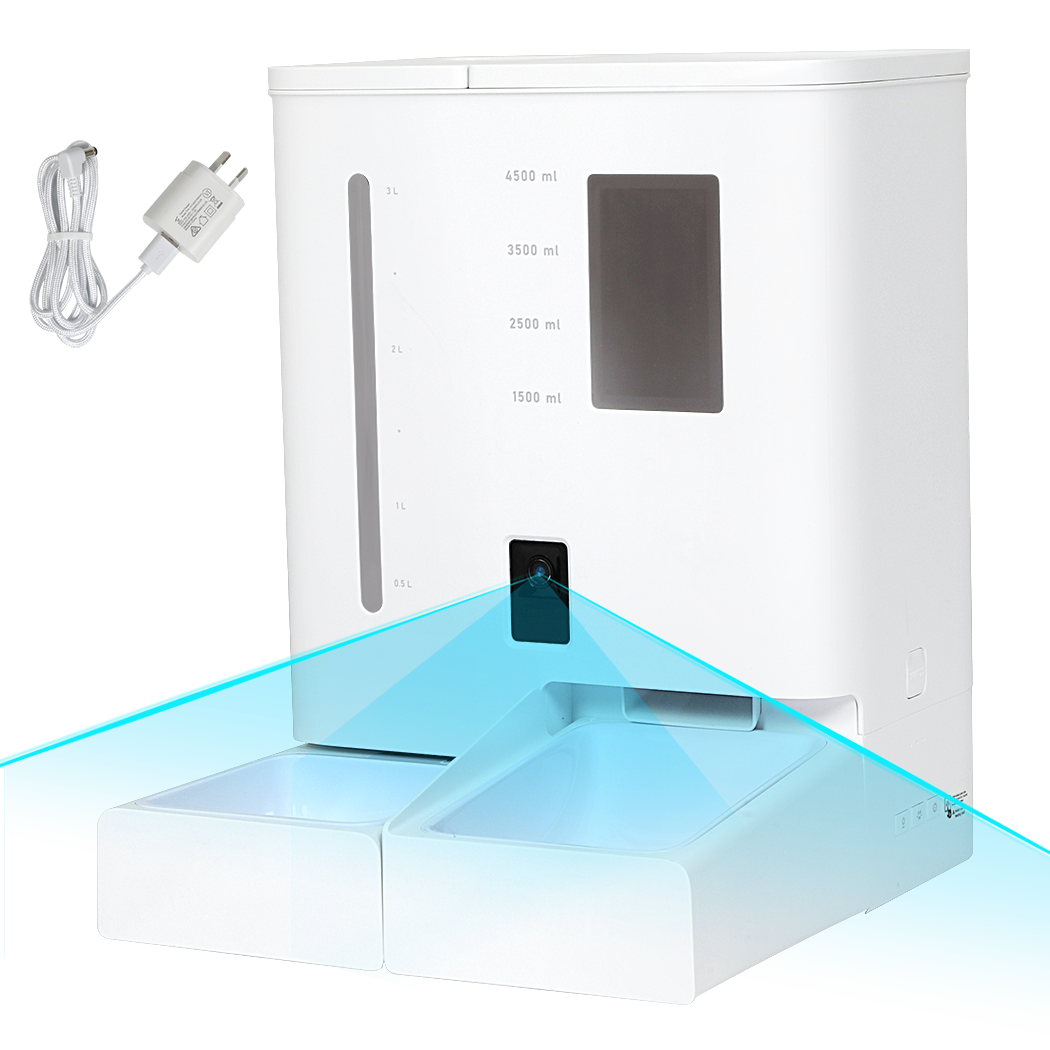 Pawz 2-in-1 Automatic Pet Cat Dog Feeder Water Set-2006732706452475912