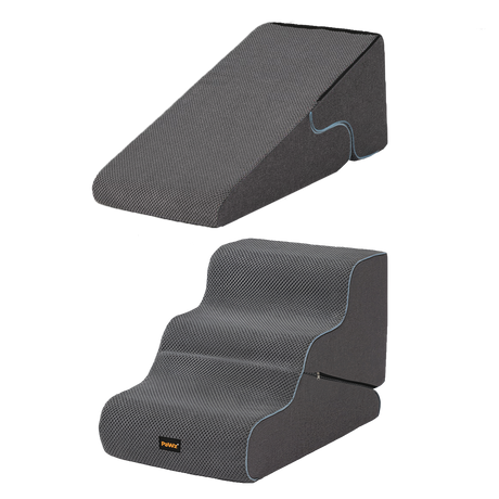 Pawz Dog Steps Adjustable Dog Ramp Portable Pet Stairs-2018816724396281864