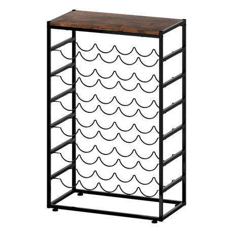 Levede 30 Bottles Wine Rack 6 Tiers Wine Shelves Holder-2018816794386632712