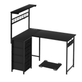 Levede Computer Desk Convertible L-shaped Study Table-2011971108542222344