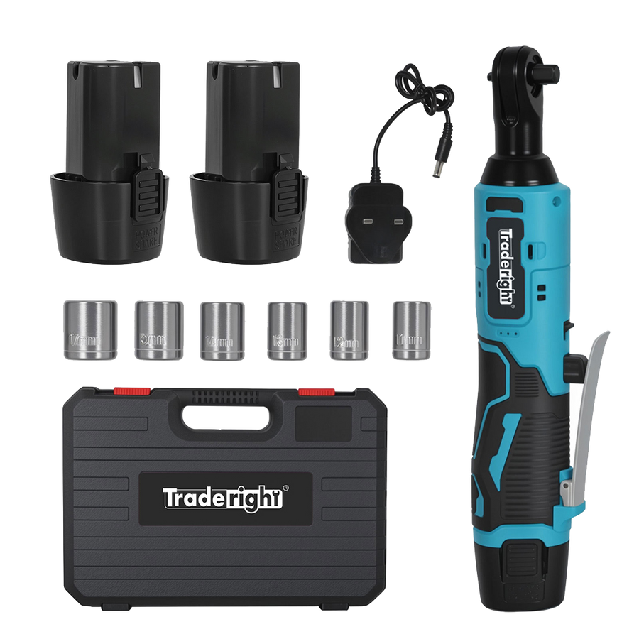 Traderight Cordless Ratchet 12V 42N.M 3/8" Drive Kit-2018816723158962184