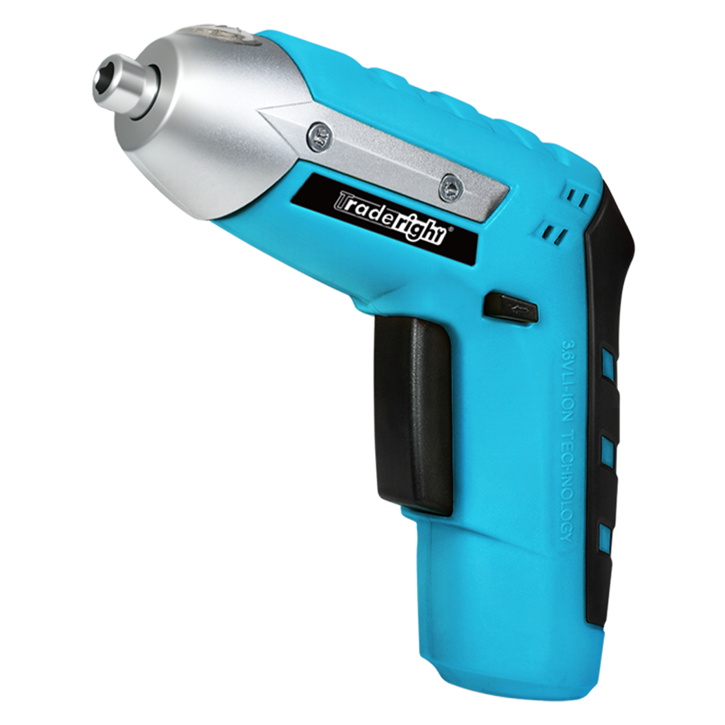 Traderight 4V Cordless Screwdriver 1300mAh 210rpm Speed-1960920172344774664