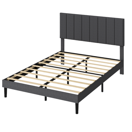 Levede Bed Frame Upholstered Platform Mattress Base Double-2011971106159857672