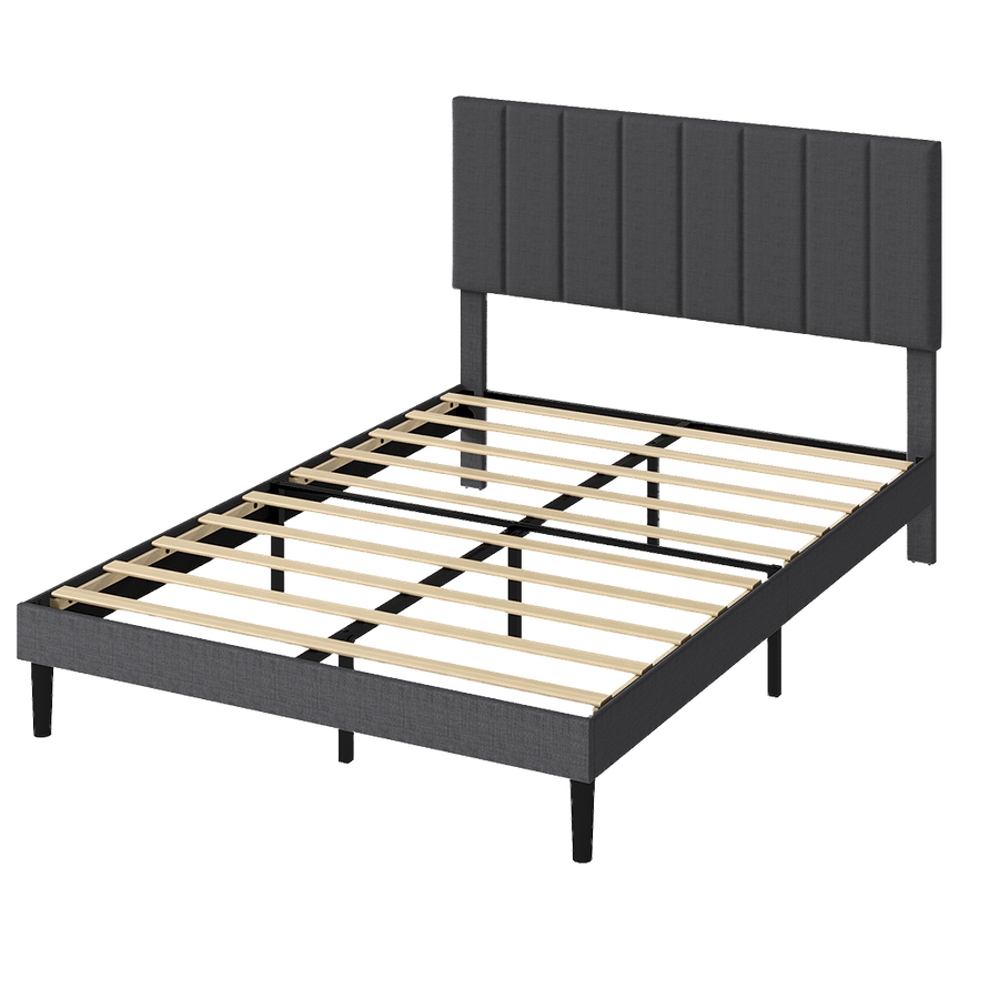 Levede Bed Frame Upholstered Platform Mattress Base Double-2011971106159857672