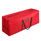 Christmas Tree Storage Bag Extra Large Red - Low Angle