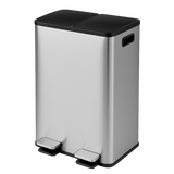 Toque 60L Pedal Bin Kitchen Waste Can Recycling Dustbin-2018816874996961288