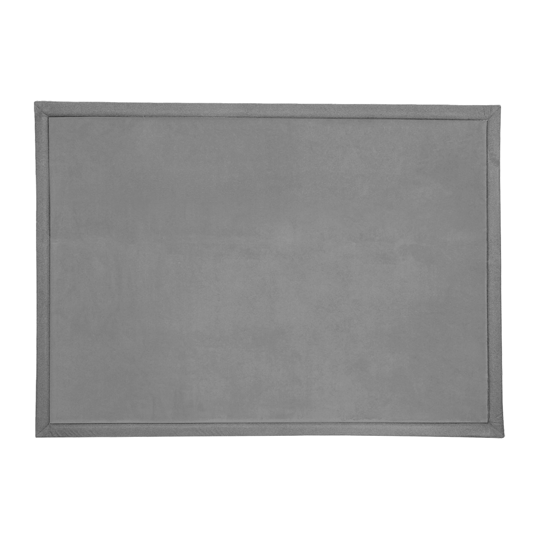 Marlow Coral Velvet Area Rugs Large Mat 150x200cm Grey-2006732690539286536