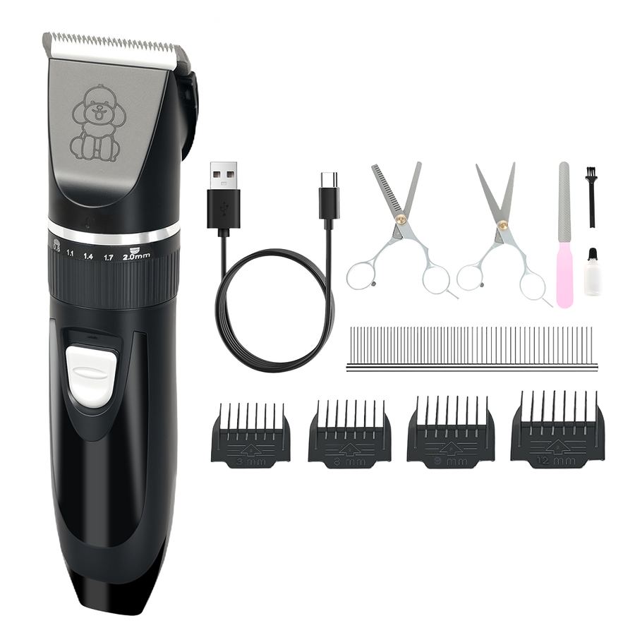 Pawz Pet Clipper Cat Dog Grooming Trimmer Shaver Kit-2011971117417369608