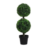 Lambu Artificial Double Ball Boxwood Trees-2018816712157302792