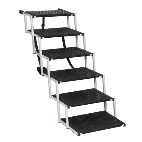Pawz Dog Ramp Pet Stair Car Suv Travel Step Foldable-2018816832177311752