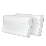 Dreamz Memory Pillow Supprt Shoulder FoamWhite Pillowcase-2006732704602787848