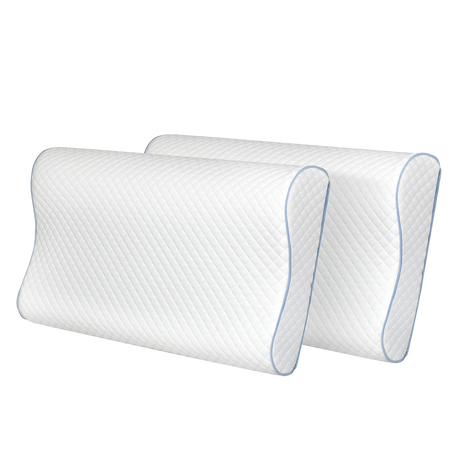 Dreamz Memory Pillow Supprt Shoulder FoamWhite Pillowcase-2006732704602787848