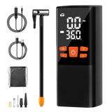 Traderight 150PSI 6000mAh Cordless Tire Inflator Dual Power-2006733387611639816