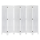 Levede 6 Panel Room Divider 170cm Freestanding Screen - Low Angle