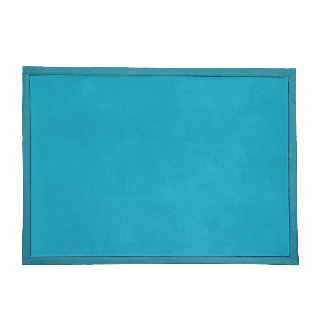 Marlow Coral Velvet Area Rugs Large Mat 150x200cm Blue-2018816778523774984