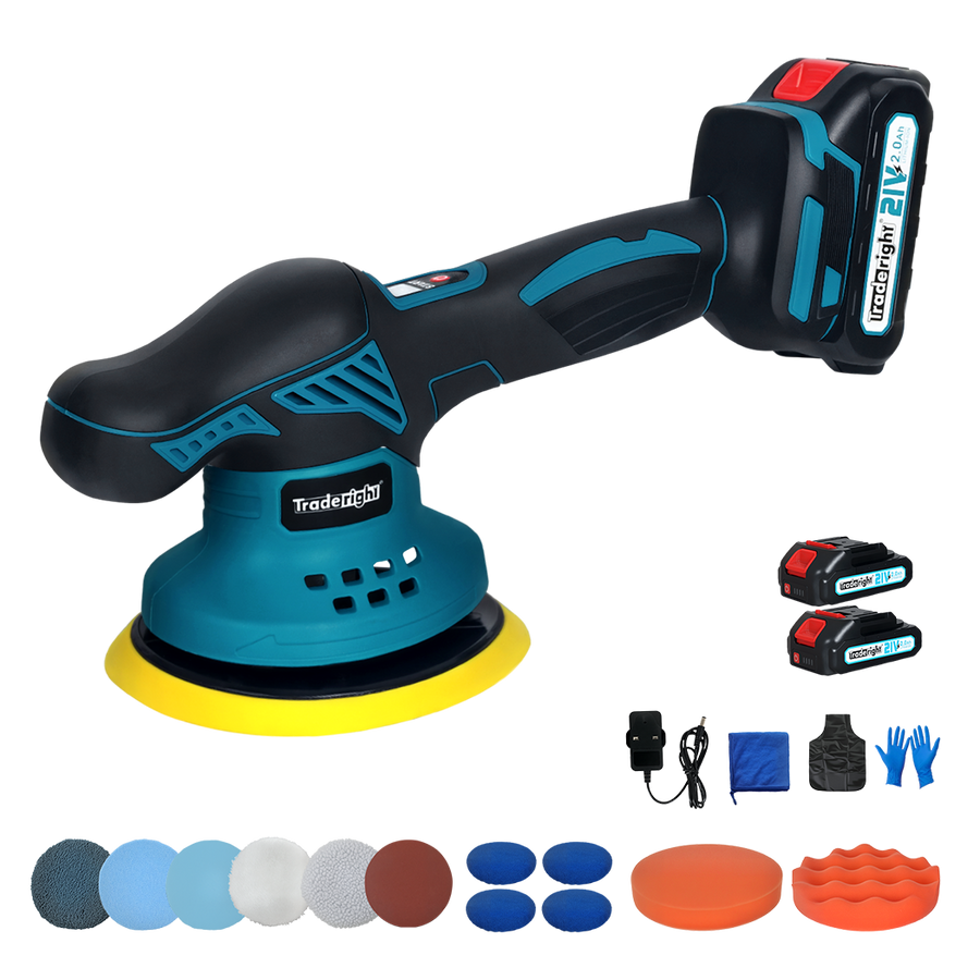 Traderight 21V Cordless Car Polisher Buffer Machine-2018816768675549192