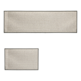 Marlow Kitchen Rug 2PCS Woven Non Slip Absorbent Grey-2018816694125989896