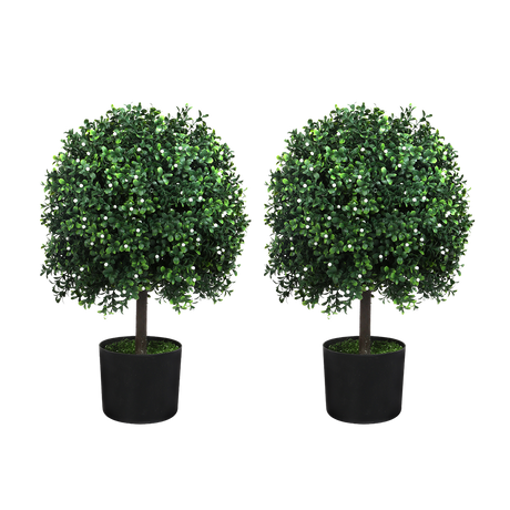 Lambu Artificial Boxwood Topiary Ball Tree-1954802441119731720