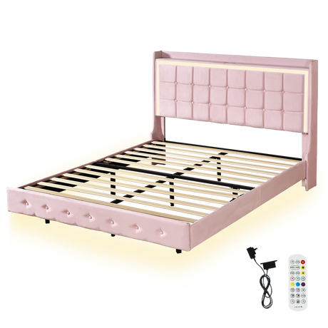 Levede Queen Floating Bed Frame-2006732862413475848