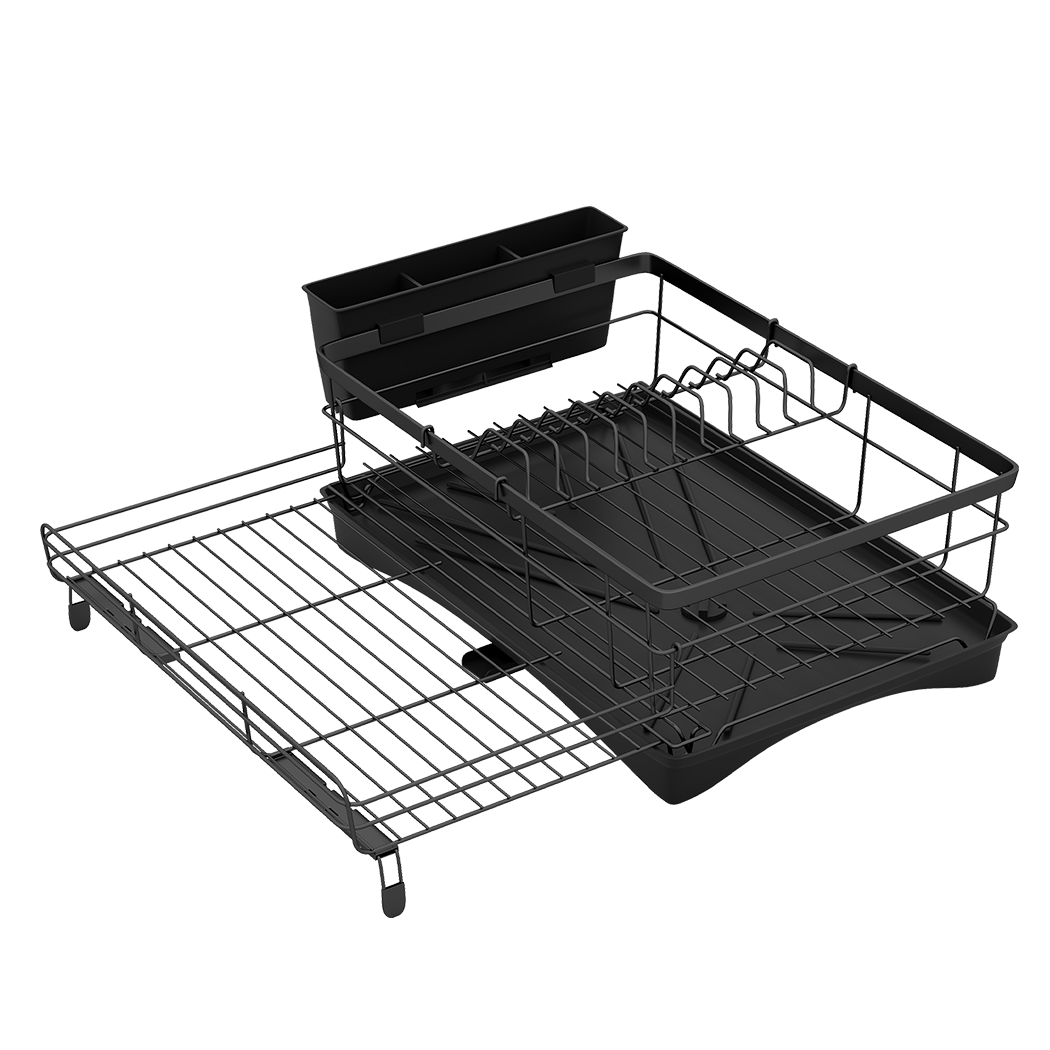 Toque Expandable Drain Drying Rack Dish Bowl Holder-1954802487970107400