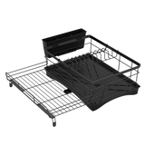 Toque Expandable Drain Drying Rack Dish Bowl Holder - Low Angle