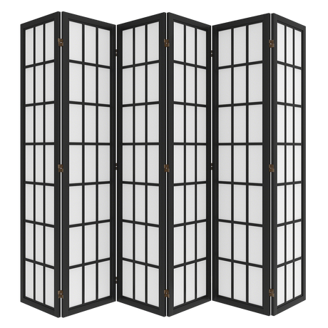 Levede 6 Panel Room Divider 170cm Freestanding Screen-2006732767613816840