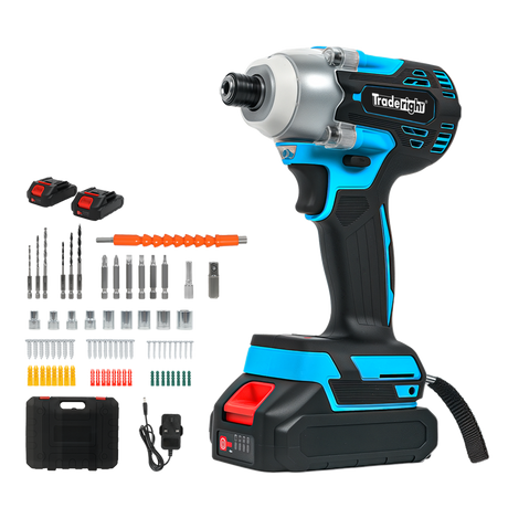 Traderight 21V Impact Driver Cordless,400Nm,2x2.0Ah,Kit-2018816807426723848