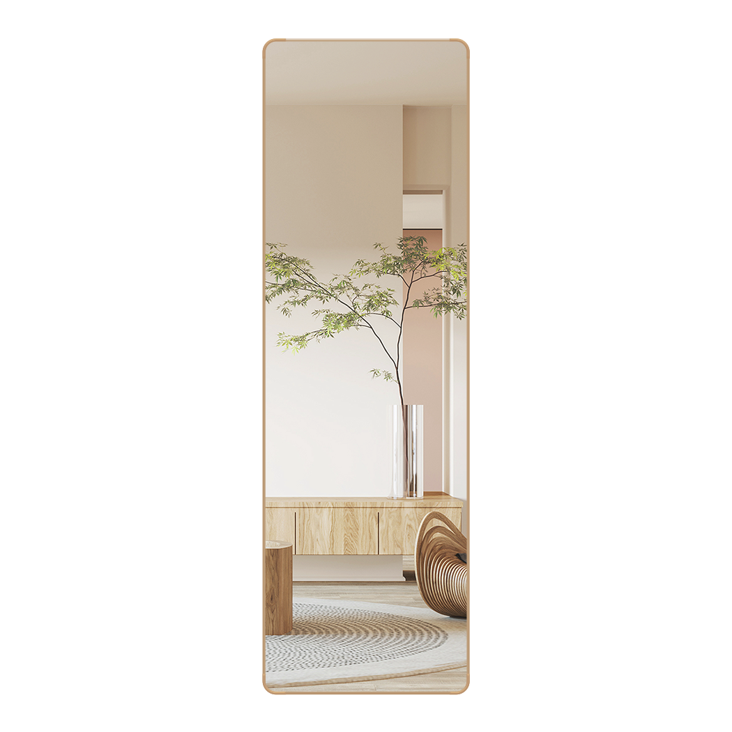 Yezi 120cm Wall Mounted Full Length Mirror Door Hanging-2006732897414942728
