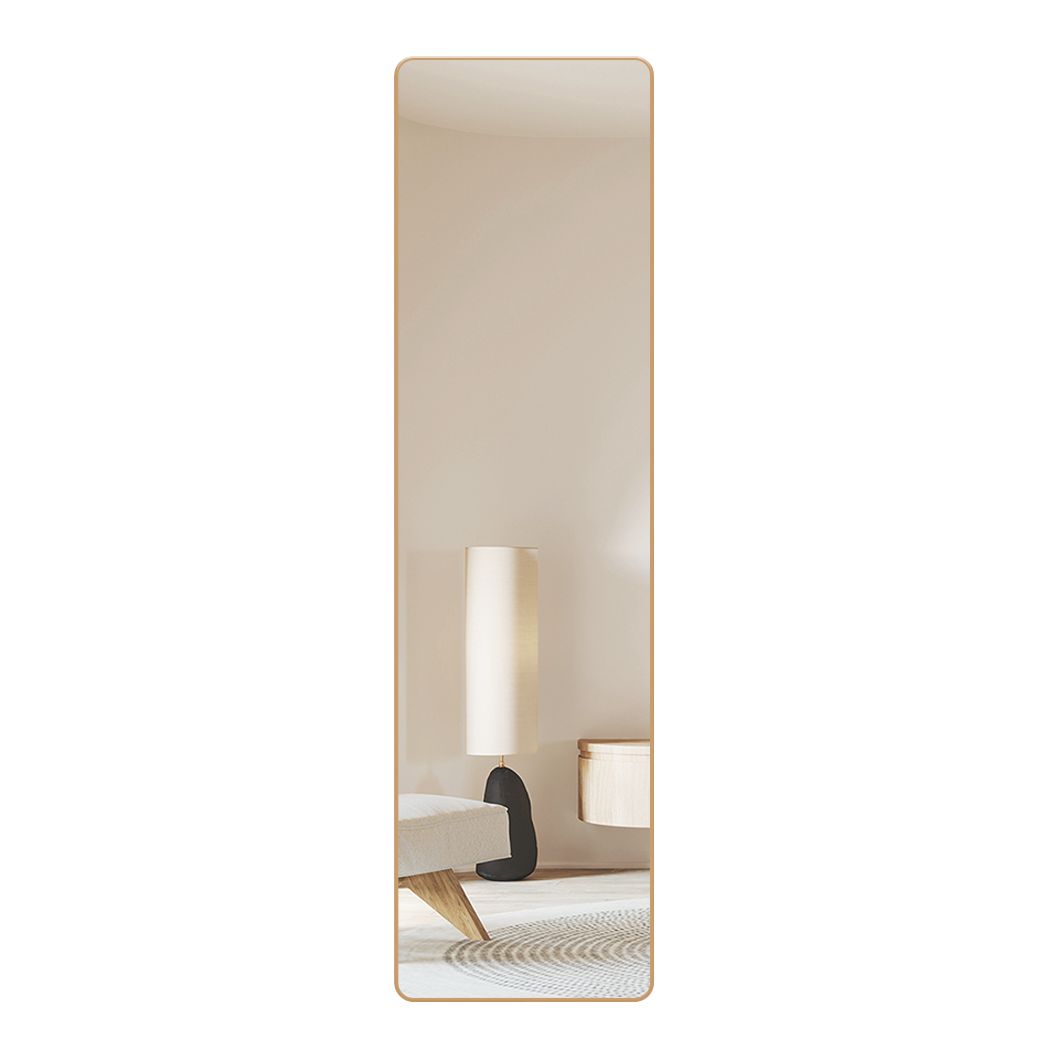Yezi Wall Mounted Full Length Mirror-2006732866939129864