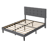 Levede Bed Frame Upholstered Platform Mattress Base Queen-2011971105987891208