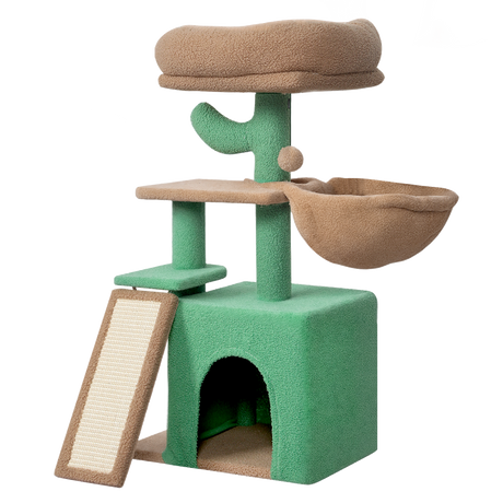 Pawz Cat Tree Tower Scratching Post Scratcher Play Bed-2018816910669516808